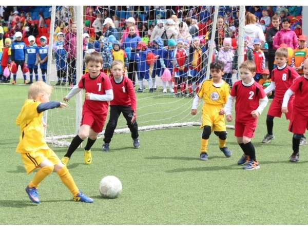 В день старта Чемпионата мира по футболу в Чебоксарах прошли финальные игры городского чемпионата по мини-футболу среди дошкольн