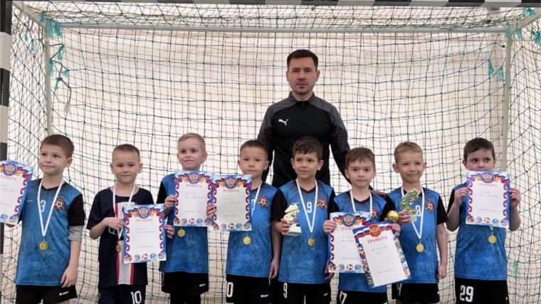 Футбольная команда СШ по футболу 2017 г.р. стала победителем турнира в городе Новочебоксарск среди команд 2017 г.р.